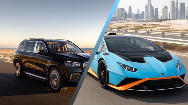 兰博基尼和梅赛德斯-迈巴赫