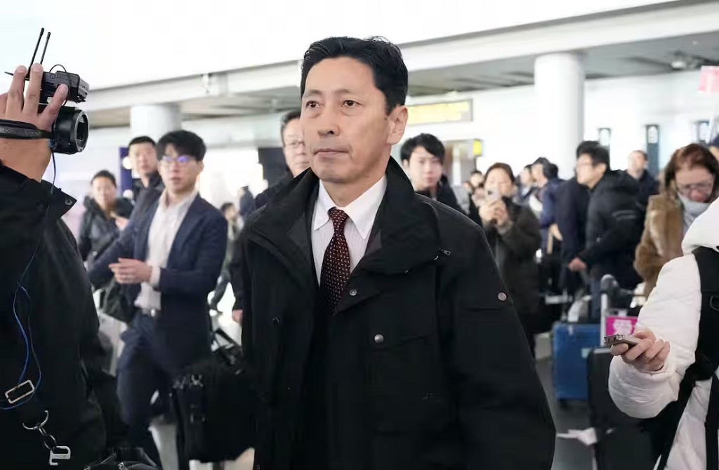 日本外务省亚洲大洋洲局局长金井正彰抵达北京