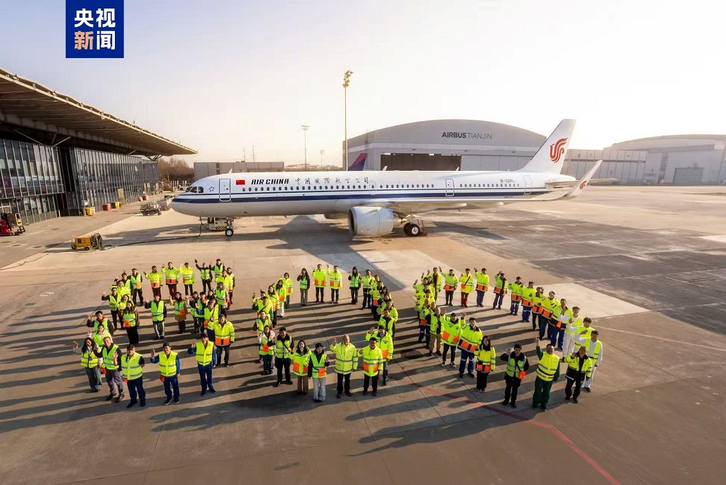 天津空客A320系列飞机亚洲总装线正式交付第800架在华完成总装的飞机