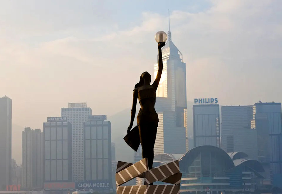 香港金像奖女神铜像