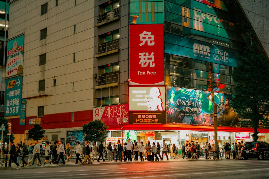 东京秋叶原的免税店