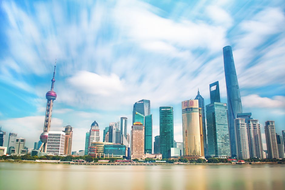 上海市外滩天际线